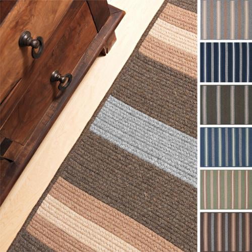 Colonial Mills Sterling Braided Reversible Rug USA Made Denim 6' x 9' 6' x 9' Grey Rectangle Colonial Mills Sterling Braided Reversible Rug USA Made Denim 6' x 9' 6' x 9' Grey Rectangle